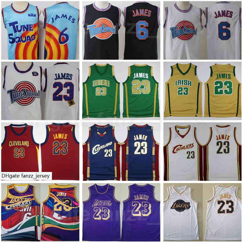 Vintage LeBron James Basketball Jersey 6 23 Man Retro St. Vincent Mary High School Irish Tune Squad MPLS Looney Tunes Stitched Team Color, Black
Vintage LeBron James Basketball Jersey 6 23 Man Retro St. Vincent Mary High School Irish Tune Squad MPLS Looney Tunes Stitched Team Color, Black