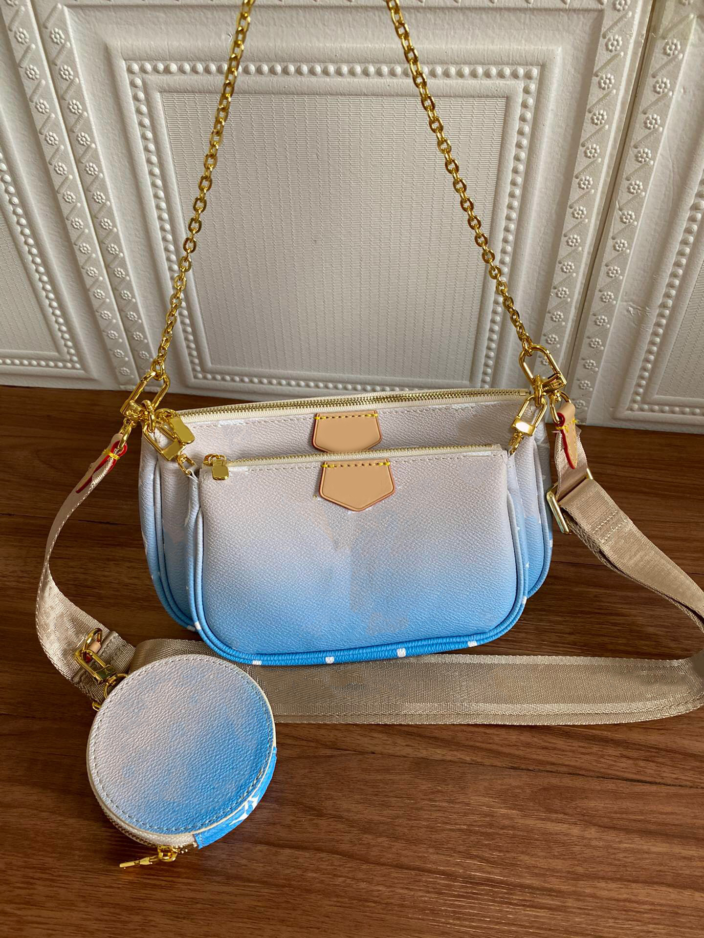 2021 Pochette Accessoires Handbag Fashion leather shoulder bag Purse Ladies luxury diagonal bags Top designer handbags with box, Make up the freight
2021 Pochette Accessoires Handbag Fashion leather shoulder bag Purse Ladies luxury diagonal bags Top designer handbags with box, Make up the freight