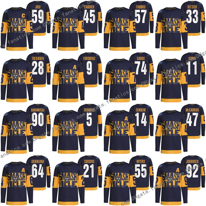 59 Roman Josi Nashville Predators 2022 Stadium Series Patch Jersey Pekka Rinne PK Subban Filip Forsberg Mattias Ekholm Johansen Calle Jarnkr, Black;red
59 Roman Josi Nashville Predators 2022 Stadium Series Patch Jersey Pekka Rinne PK Subban Filip Forsberg Mattias Ekholm Johansen Calle Jarnkr, Black;red