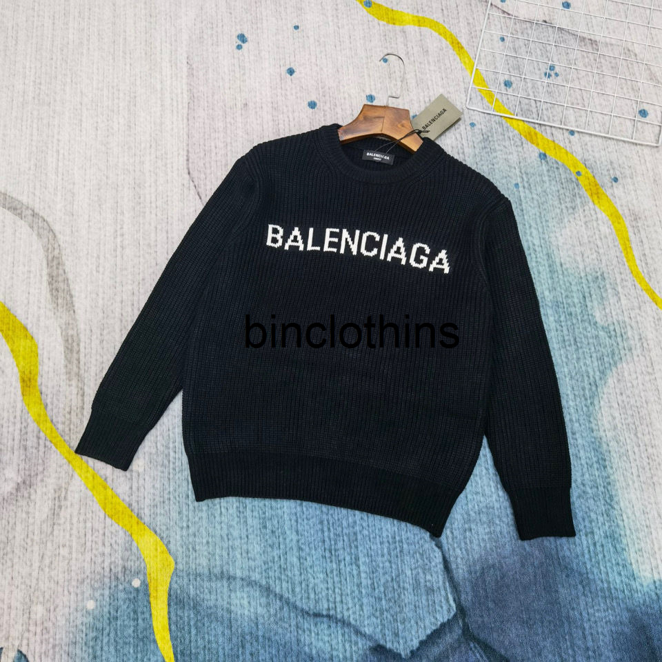 Balencaigas trendy designer sweater hoodies BAL * nciag 2021 autumn winter limited cabinet wool jacquard net red tide brand, Black
Balencaigas trendy designer sweater hoodies BAL * nciag 2021 autumn winter limited cabinet wool jacquard net red tide brand, Black