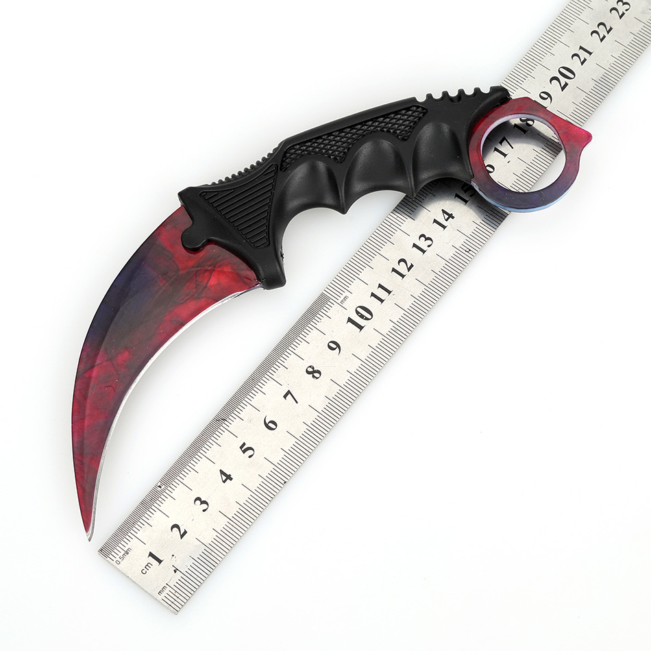 Wholesale Real CSGO Counter Strike Karambit Claw Knife Folding Blade Pocket Special shape Outdoor Camping Hunting Knives Tactical Survival Knives
Wholesale Real CSGO Counter Strike Karambit Claw Knife Folding Blade Pocket Special shape Outdoor Camping Hunting Knives Tactical Survival Knives