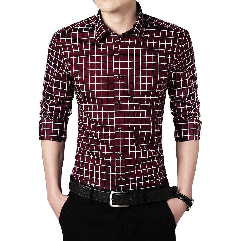 BROWON OverSize 5XL Men Shirt Brand Casual Men's Shirt Long Sleeve Plaid Shirt Men High Quality Men Shirts Male Clothes 210628, Blue
BROWON OverSize 5XL Men Shirt Brand Casual Men's Shirt Long Sleeve Plaid Shirt Men High Quality Men Shirts Male Clothes 210628, Blue