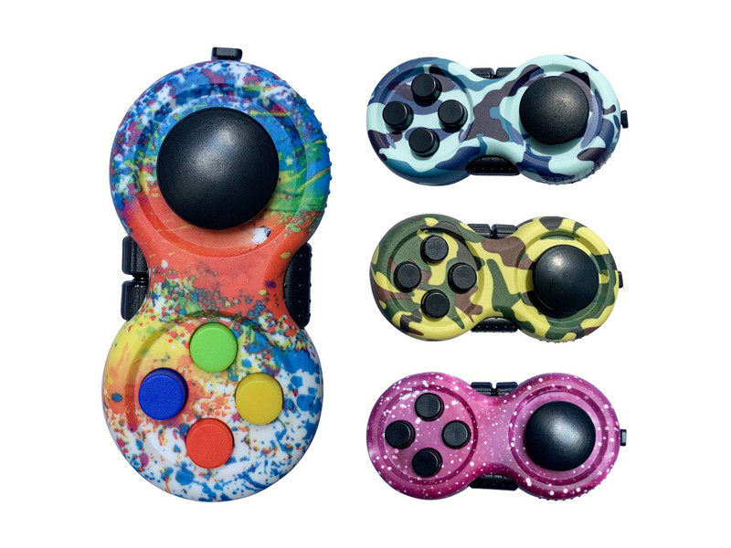 Camouflage Fidget Controller Cubes Cell Phone Straps Decompression Finger Massager Games Pad Press Glide Roll Spin 6 Side Lanyard Stress Reliever for Kids Adult
Camouflage Fidget Controller Cubes Cell Phone Straps Decompression Finger Massager Games Pad Press Glide Roll Spin 6 Side Lanyard Stress Reliever for Kids Adult