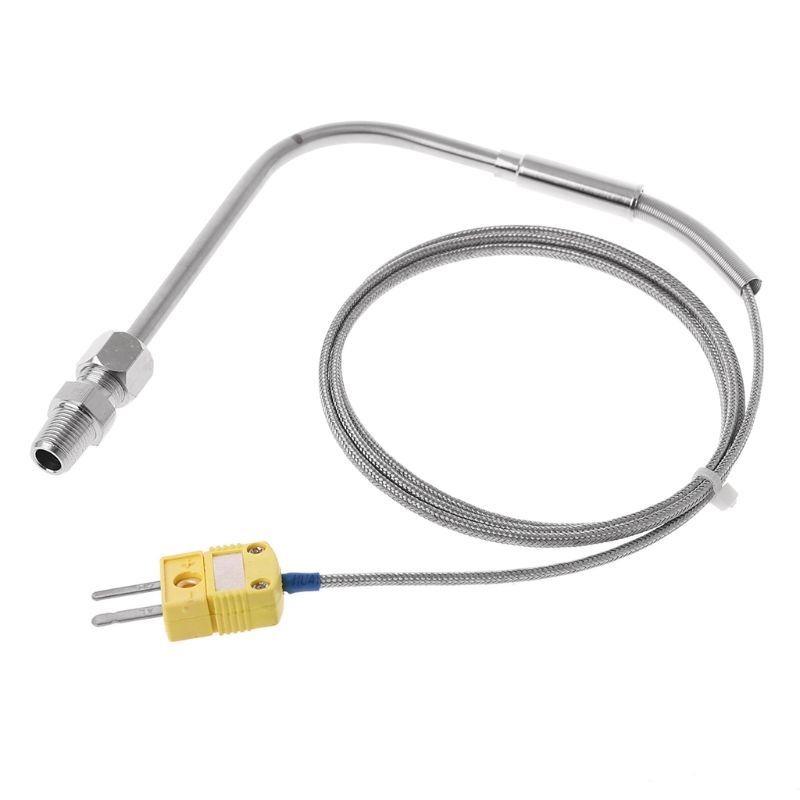 Equipment K Type Thermocouple Temperature Controller Tool 0-1250 C Exhaust Gas Temp Probe Connector with exposed tip