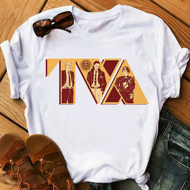 T-Shirt Women's Clothing Time Variance Authority Loki Harajuku Shirt God Of Mischief T Shirt Femme Oversized Tshirt Female Tops, White
T-Shirt Women's Clothing Time Variance Authority Loki Harajuku Shirt God Of Mischief T Shirt Femme Oversized Tshirt Female Tops, White