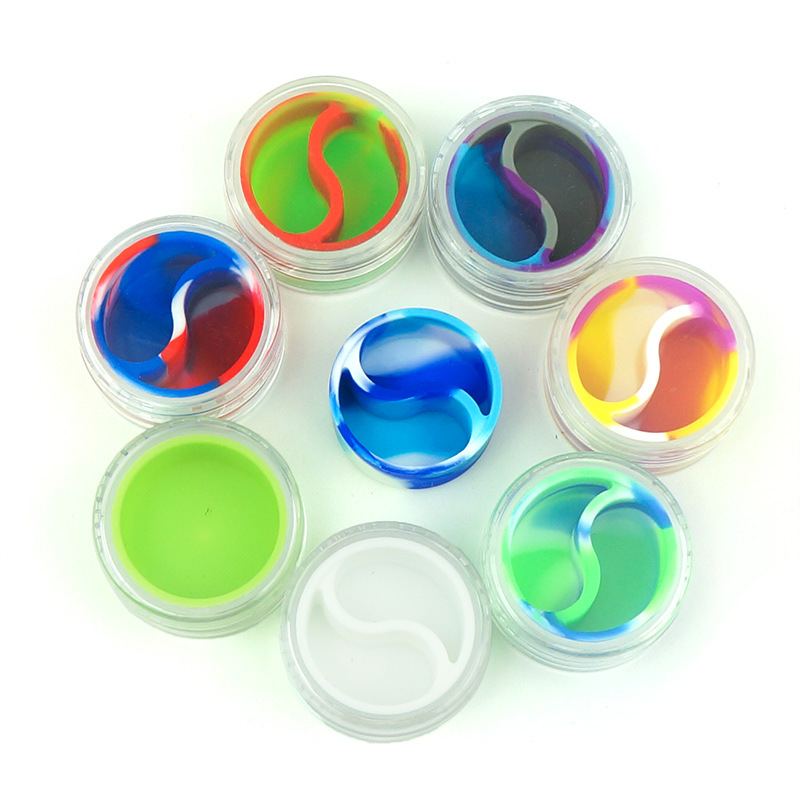 10ml Swirl Split Stash Jar Wax Dab Oil Concentrate Herb Containers With Silicone Inner Storage Bottles 4944 Q2
10ml Swirl Split Stash Jar Wax Dab Oil Concentrate Herb Containers With Silicone Inner Storage Bottles 4944 Q2