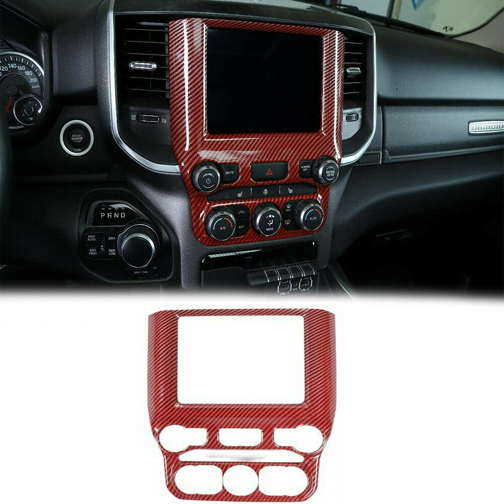 ABS Central Control Navigation Panel Interior Accessories For Dodge RAM 18-20 Red Carbon Fiber
ABS Central Control Navigation Panel Interior Accessories For Dodge RAM 18-20 Red Carbon Fiber