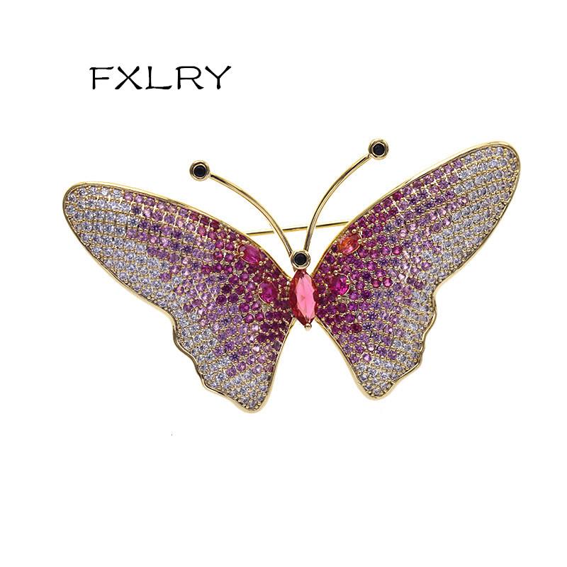 Pins, Brooches FXLRY Elegant Butterfly Cubic Zircon For Women Colorful Zirconia Insect Brooch Pin Coat Suit Scarf Jewelry, Gray
Pins, Brooches FXLRY Elegant Butterfly Cubic Zircon For Women Colorful Zirconia Insect Brooch Pin Coat Suit Scarf Jewelry, Gray