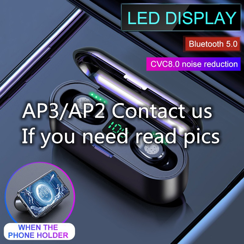 Air Gen 3 AP3 Earphone Bluetooth 5.0 Wireless Earphones with Mic for all Smart Phone, Black
Air Gen 3 AP3 Earphone Bluetooth 5.0 Wireless Earphones with Mic for all Smart Phone, Black