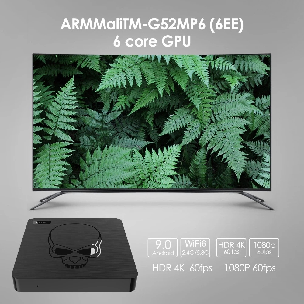 Beelink GT King WiFi 6 TV BOX Android 90 Amlogic S922X Quad Core 4GB RAM 64GB BT 41 1000M LAN USB30 SET TOP BOX