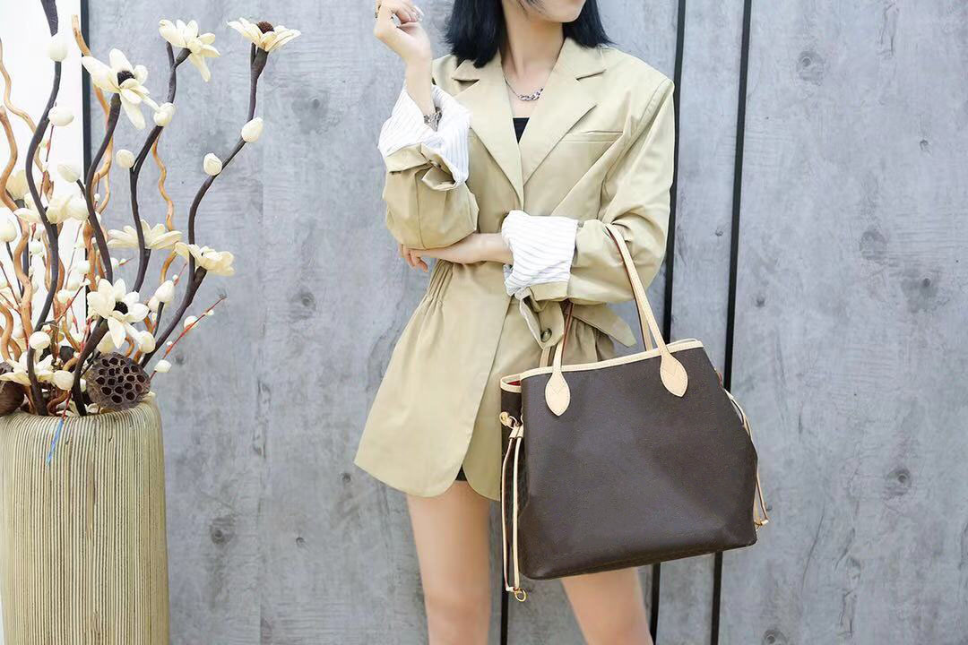 2pcs/set high qulity classic womens handbags, Neverful l handbag tote Genuine leather Luxurys Designers handbag, clutch shoulder bags , purses
2pcs/set high qulity classic womens handbags, Neverful l handbag tote Genuine leather Luxurys Designers handbag, clutch shoulder bags , purses