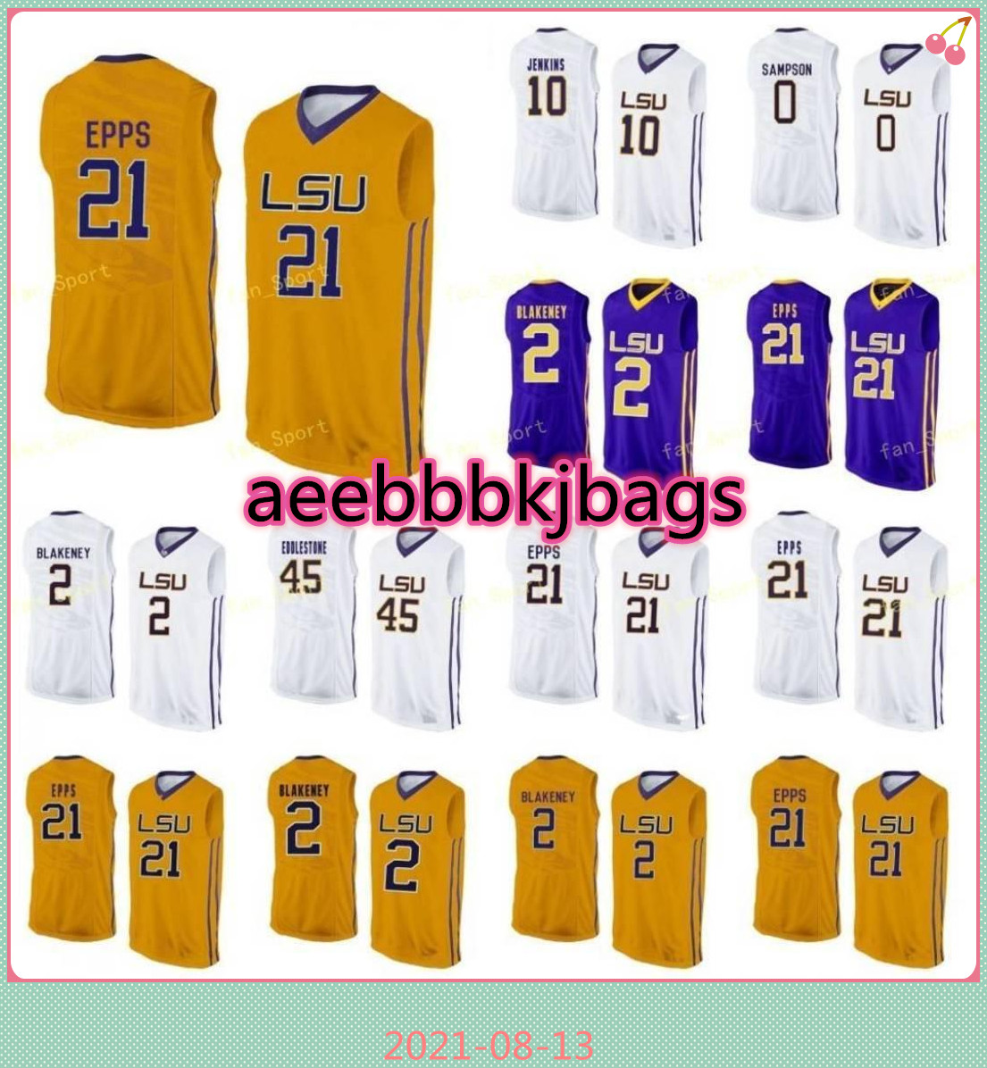 NCAA College LSU Tigers Basketball Jersey 3 Tremont Waters 33 Shaq O'Neal 4 Skylar Mays 5 Williams 25 Simmons Daryl Edwards Custom Stitched, Black
NCAA College LSU Tigers Basketball Jersey 3 Tremont Waters 33 Shaq O'Neal 4 Skylar Mays 5 Williams 25 Simmons Daryl Edwards Custom Stitched, Black