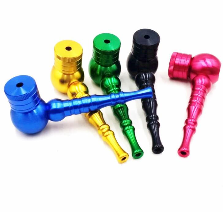 Newest Aluminum Smoking Pipe with Cover Metal Mesh Tobacco Dry Herb Hand Filter Hammer Spoon Pipes Tools 5 colors Oil Rigs
Newest Aluminum Smoking Pipe with Cover Metal Mesh Tobacco Dry Herb Hand Filter Hammer Spoon Pipes Tools 5 colors Oil Rigs