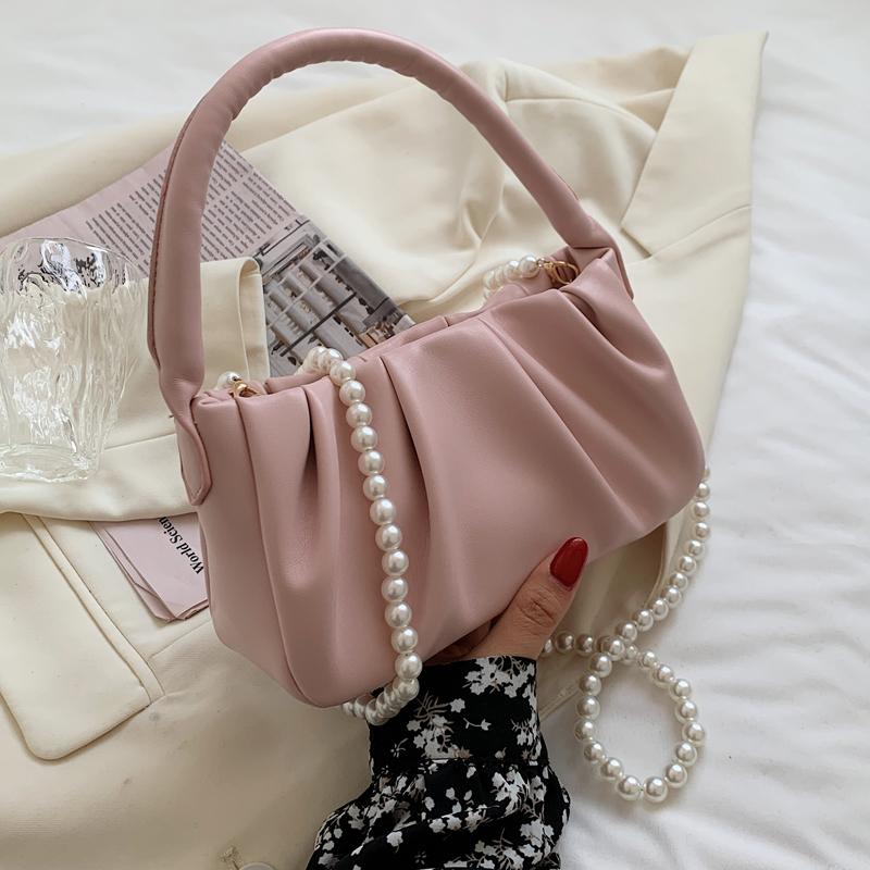 Cross Body Soft Leather Crossbody Bags For Women 2021 Simple Ladies Brand Trend Beading Chain Shoulder Handbags And Purses Female Tote, Beige
Cross Body Soft Leather Crossbody Bags For Women 2021 Simple Ladies Brand Trend Beading Chain Shoulder Handbags And Purses Female Tote, Beige