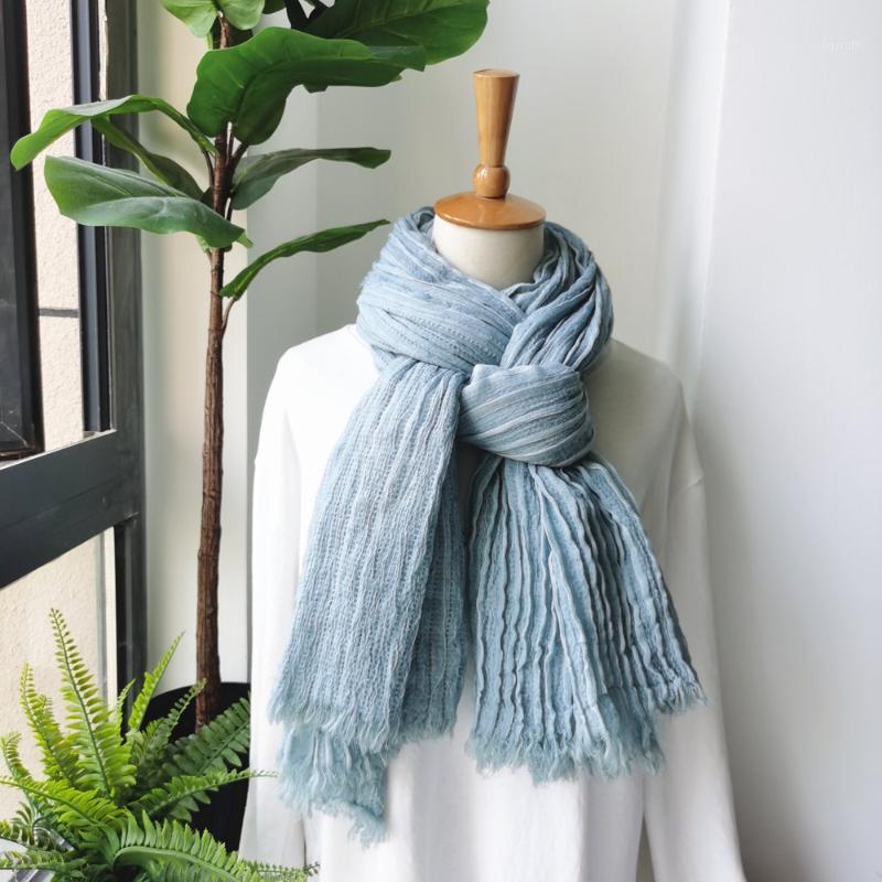 Scarves Cotton And Linen Solider Color Women Vintage Unisex Hijab Muslim Headband Fashion Pleated Long Designer Scarf 200*110cm, Blue;gray
Scarves Cotton And Linen Solider Color Women Vintage Unisex Hijab Muslim Headband Fashion Pleated Long Designer Scarf 200*110cm, Blue;gray