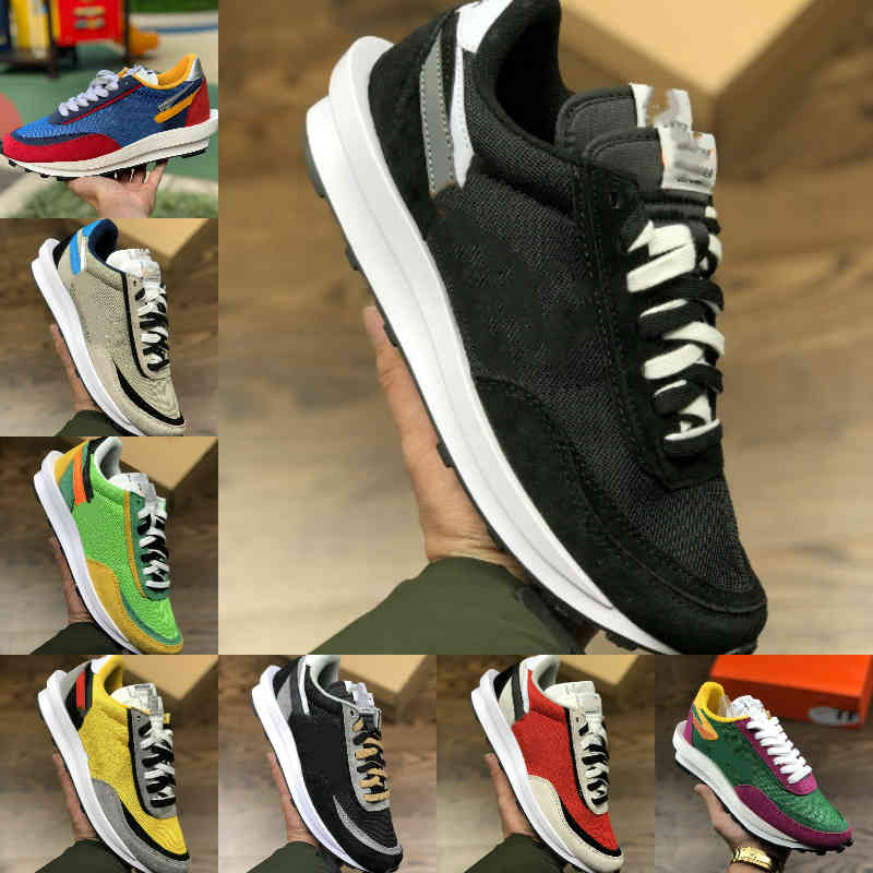 2021 Mens Running Sports Shoes Fashion LDV Waffle Women Waffle Racer Black White Nylon Summit Multi Pine Green Trainers Varsity SNEAKERS B01, L301
2021 Mens Running Sports Shoes Fashion LDV Waffle Women Waffle Racer Black White Nylon Summit Multi Pine Green Trainers Varsity SNEAKERS B01, L301