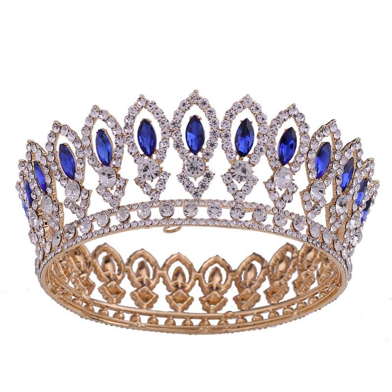 Headpieces High-end Beauty Pageant Crown Bridal Wedding Pography Party Jewelry Rhinestone Headwear
Headpieces High-end Beauty Pageant Crown Bridal Wedding Pography Party Jewelry Rhinestone Headwear