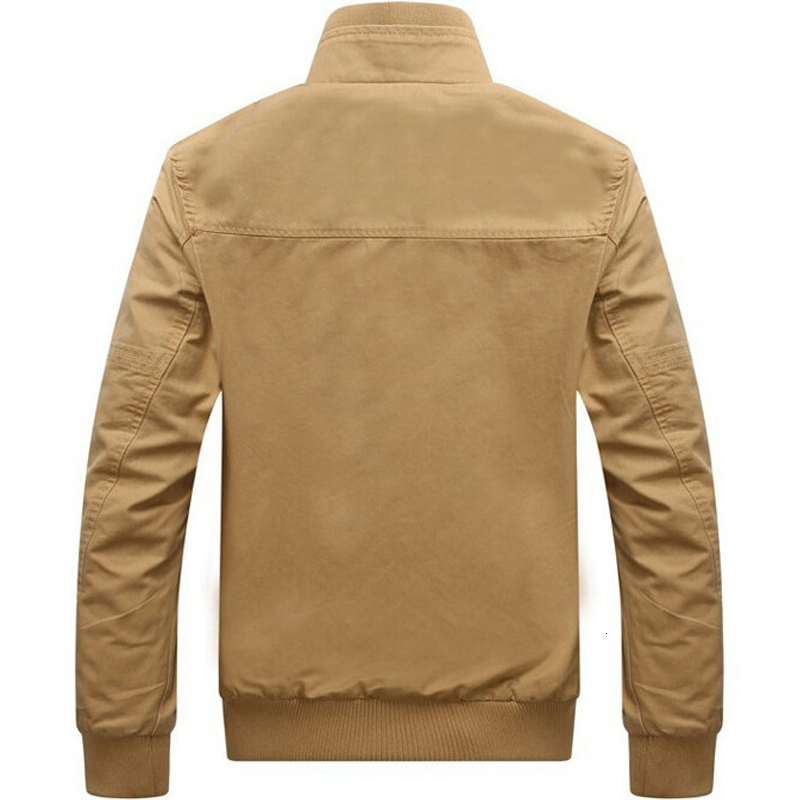 Men' Jackets Spring Autumn New Men Bomber Jacket Casual Baseball Plus Size Fashion Windbreaker Slim Mens Sportswear, Khaki
Men' Jackets Spring Autumn New Men Bomber Jacket Casual Baseball Plus Size Fashion Windbreaker Slim Mens Sportswear, Khaki