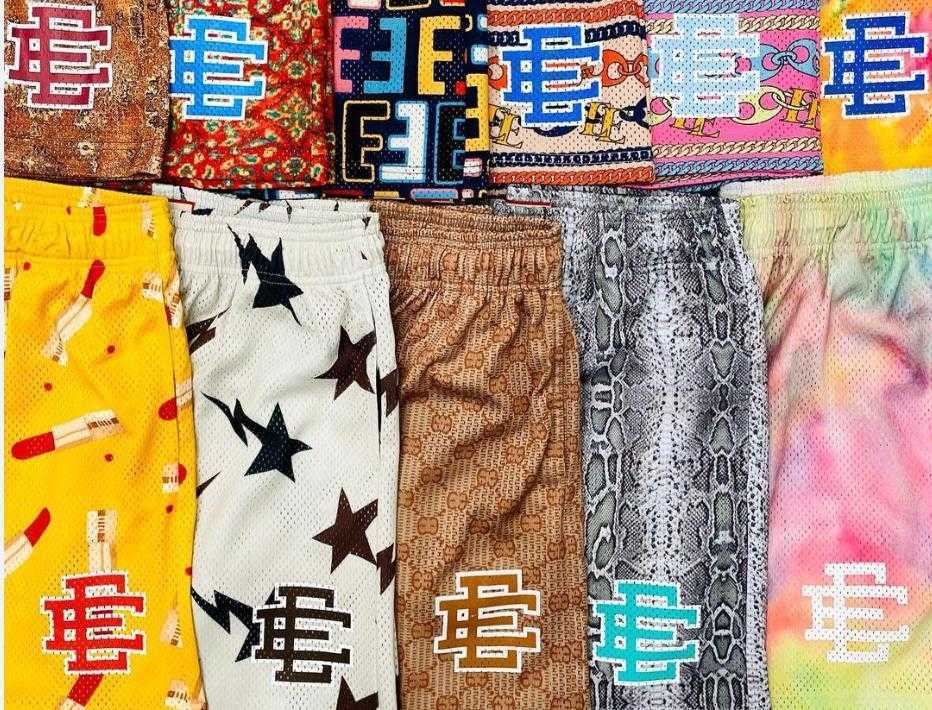 Eric Emanuel Ee Basic Mens Shorts News York City Skyline Wo…
