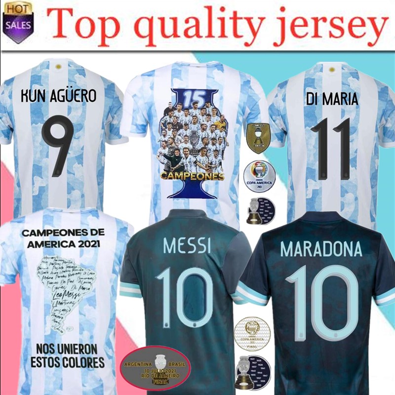 Argentina MARADONA MESSI Soccer Jerseys 2021 22 Home Away KUN AGÜERO DI MARIA LO CELSO MARTINEZ CORREA Football shirt Kit, A15
Argentina MARADONA MESSI Soccer Jerseys 2021 22 Home Away KUN AGÜERO DI MARIA LO CELSO MARTINEZ CORREA Football shirt Kit, A15