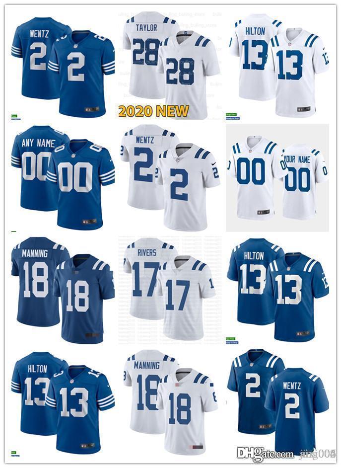 Men Women Youth IndianapolisColts28 Jonathan Taylor 17 Philip Rivers 13 T.Y. Hilton 2 Carson Wentz custom White Football Jersey, Colour
Men Women Youth IndianapolisColts28 Jonathan Taylor 17 Philip Rivers 13 T.Y. Hilton 2 Carson Wentz custom White Football Jersey, Colour