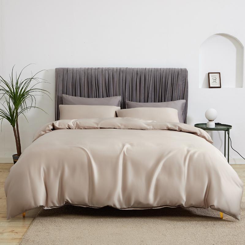 Bedding Sets Luxury Top Grade 100% Silk Set Beauty Super Soft Pillowcase Queen King Duvet Cover Flat Sheet Or Fitted от DHgate WW