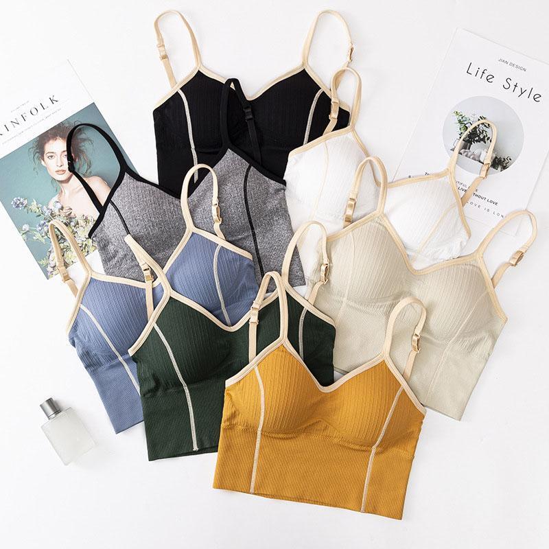 Camisoles & Tanks Summer Tank Tops Women Beautiful U-shaped Back Bra Tube Top Female Seamless Underwear Fashion With Removable Padded Camiso, Black
Camisoles & Tanks Summer Tank Tops Women Beautiful U-shaped Back Bra Tube Top Female Seamless Underwear Fashion With Removable Padded Camiso, Black