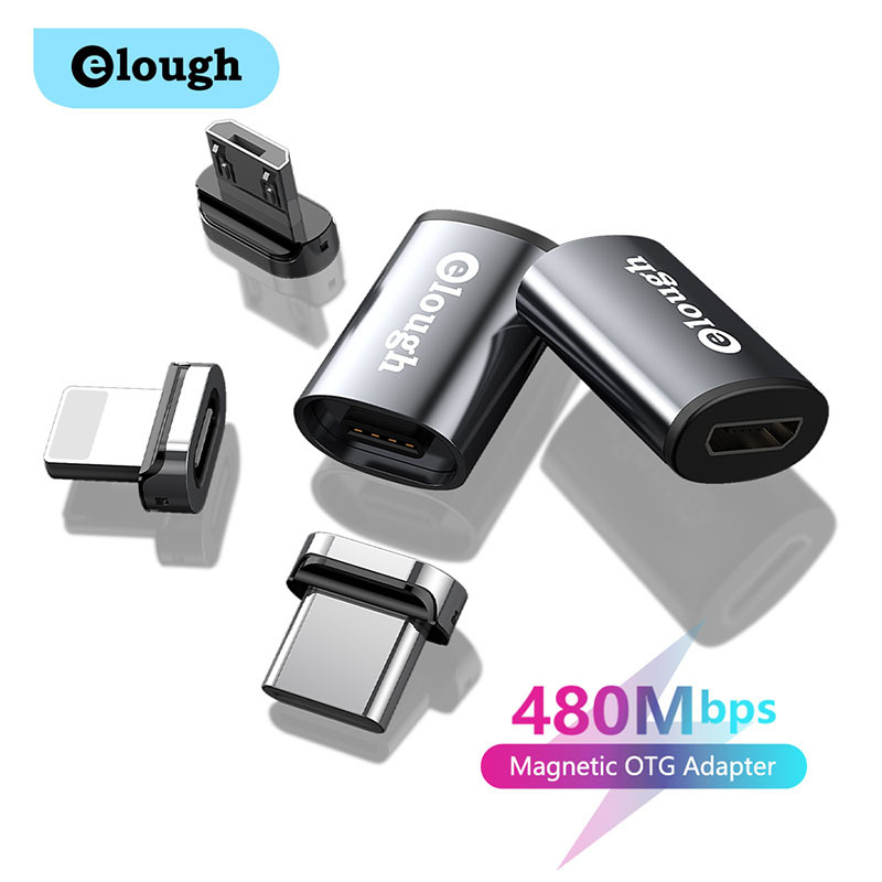 Elough OTG Adapter Magnetic USB Type C Micro To Lighting Adapt For iPhone Xiaomi Poco Macbook onvertor
Elough OTG Adapter Magnetic USB Type C Micro To Lighting Adapt For iPhone Xiaomi Poco Macbook onvertor