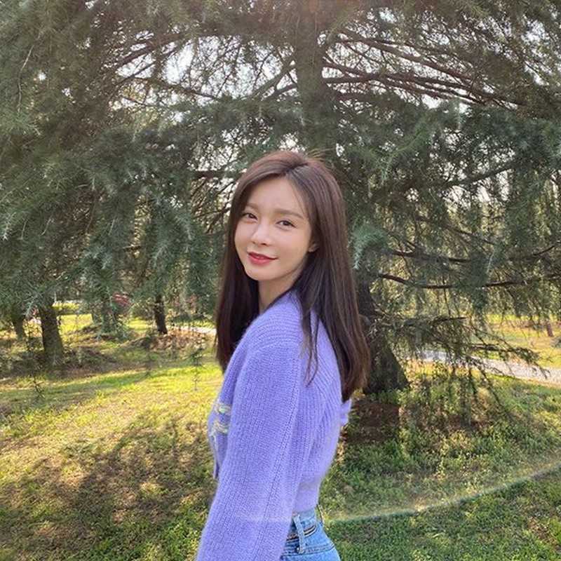 Yedinas Korean Style Cropped Cardigan Harajuku Sexy Short Sweater Women V-neck Lantern Sleeve Purple Cardigans Ladies Bowknot 210527