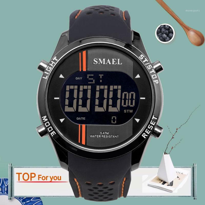 Men's Watches Business Style 5Bar Swimming Clock LED Digital Sports Electronic Simple Wacth Wristwatch Relogio Masculino Wristwatches, Orange
Men's Watches Business Style 5Bar Swimming Clock LED Digital Sports Electronic Simple Wacth Wristwatch Relogio Masculino Wristwatches, Orange