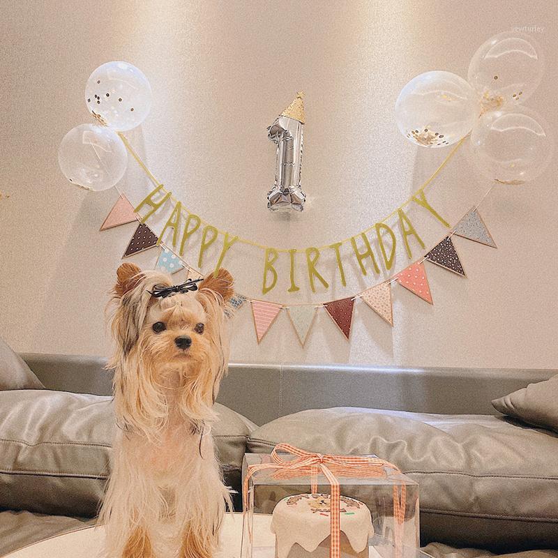 Party Decoration 1Pc Gold Paper Happy Birthday Letter Hanging Bunting Banner Flags Garland DIY Kids Adult Baby Shower Home Decor
Party Decoration 1Pc Gold Paper Happy Birthday Letter Hanging Bunting Banner Flags Garland DIY Kids Adult Baby Shower Home Decor