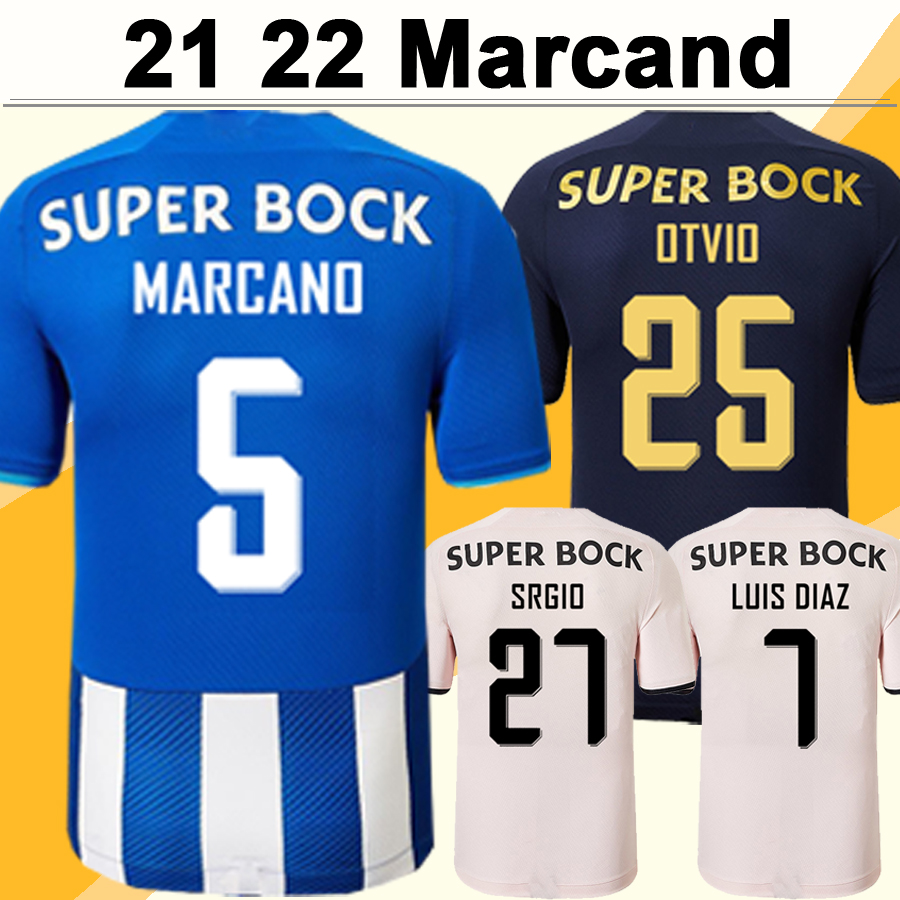 21 22 Porto LUIS DIAZ PEPE Mens Soccer Jerseys MARCANO MEHDI OTVIO SRGIO Home Blue White Away 3rd Football Shirt Short Sleeve Uniforms, Qm4148 21 22 3rd no patch
21 22 Porto LUIS DIAZ PEPE Mens Soccer Jerseys MARCANO MEHDI OTVIO SRGIO Home Blue White Away 3rd Football Shirt Short Sleeve Uniforms, Qm4148 21 22 3rd no patch