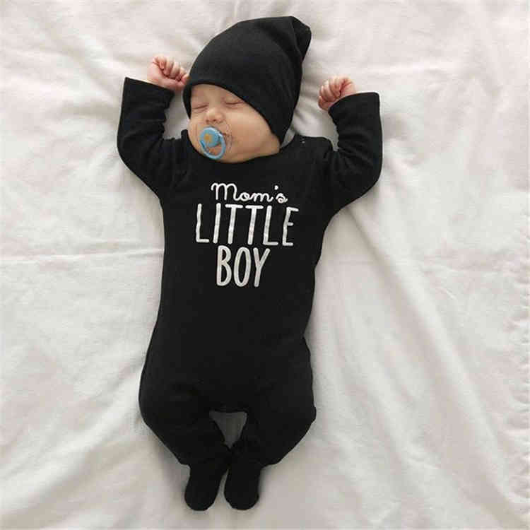 Romper Black Letter Baby Printed Kids Jumpsuit Infant Baby Boys Long Sleeve Toddler Cute Baby Infant Boy Designer Clothes
Romper Black Letter Baby Printed Kids Jumpsuit Infant Baby Boys Long Sleeve Toddler Cute Baby Infant Boy Designer Clothes