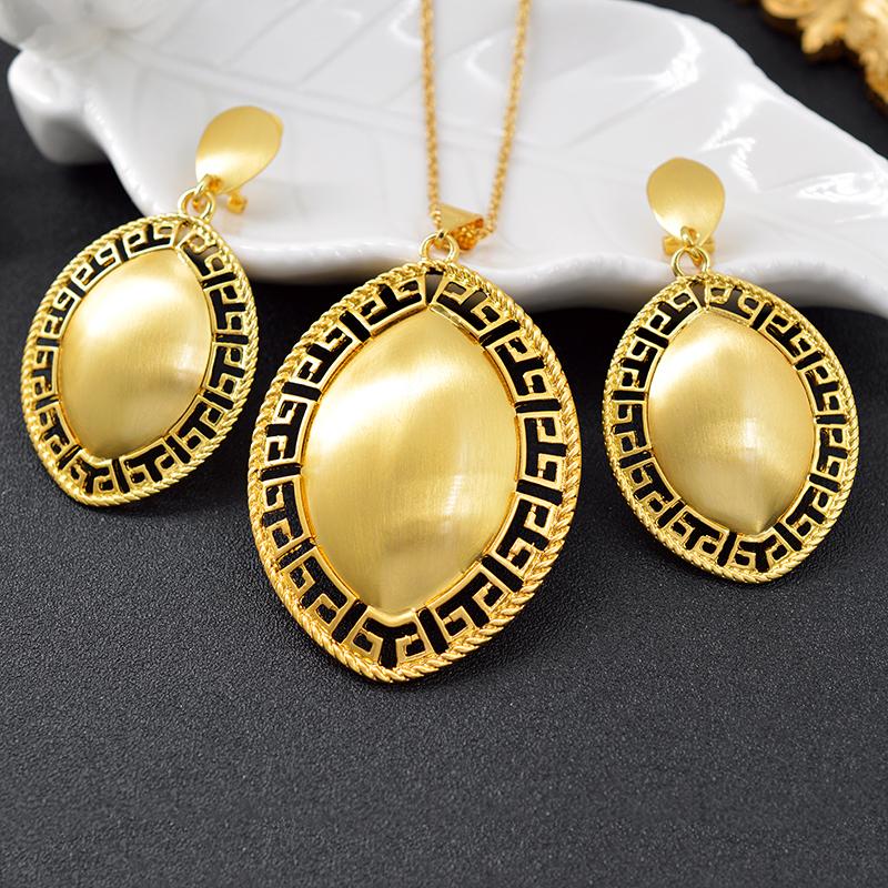 Earrings & Necklace ZEA Dear Jewelry Big Round Sets For Women Pendant Wedding Party Classic, As pic
Earrings & Necklace ZEA Dear Jewelry Big Round Sets For Women Pendant Wedding Party Classic, As pic