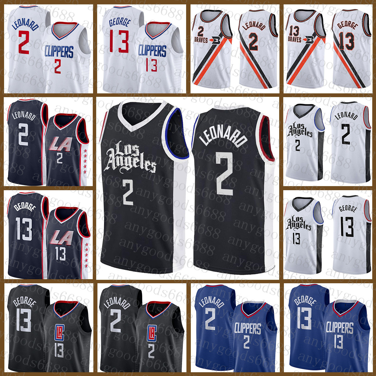 Los Best Angeles Basketball Jersey Clipper 13 Kawhi Leonard 2021 2022 New 2 Paul George Blue
Los Best Angeles Basketball Jersey Clipper 13 Kawhi Leonard 2021 2022 New 2 Paul George Blue