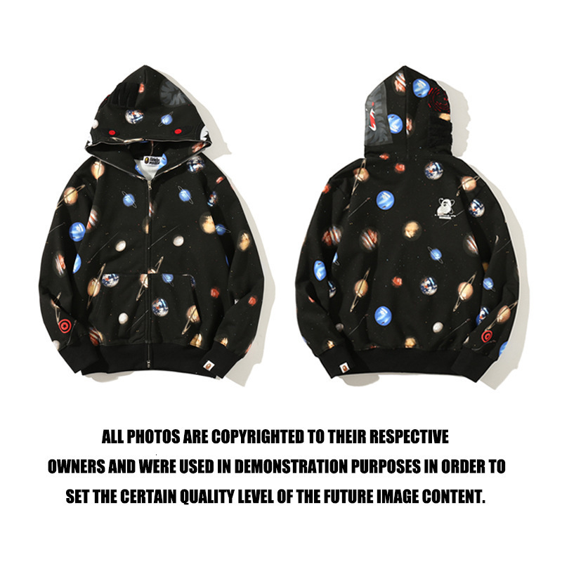 High Quality Leisure Fashion 2021 tide brand shark head planet exclusive sweater, Black
High Quality Leisure Fashion 2021 tide brand shark head planet exclusive sweater, Black