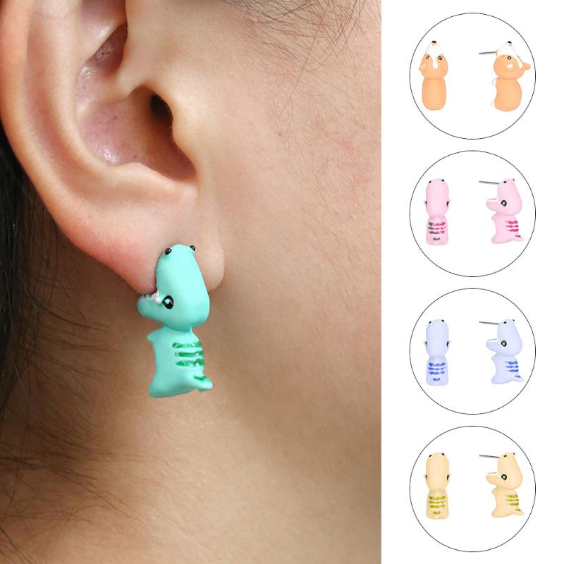 Dangle & Chandelier 1 Pair Cute Animal Bite Earring 4 Colors Cartoon Earrings Tyrannosaurus Dinosaur Party Fun Gifts, Silver
Dangle & Chandelier 1 Pair Cute Animal Bite Earring 4 Colors Cartoon Earrings Tyrannosaurus Dinosaur Party Fun Gifts, Silver