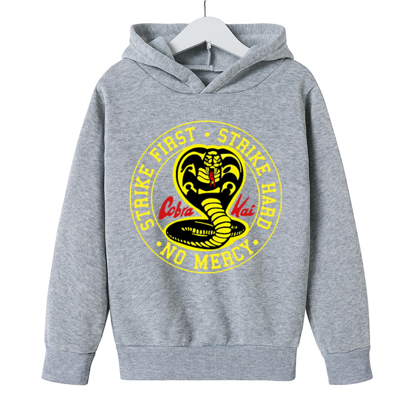 COBRA KAI Hoodies boy girl Sweatshirts Harajuku Hooded Cobra Kai Casual Pullovers children kid hoodie, White
COBRA KAI Hoodies boy girl Sweatshirts Harajuku Hooded Cobra Kai Casual Pullovers children kid hoodie, White