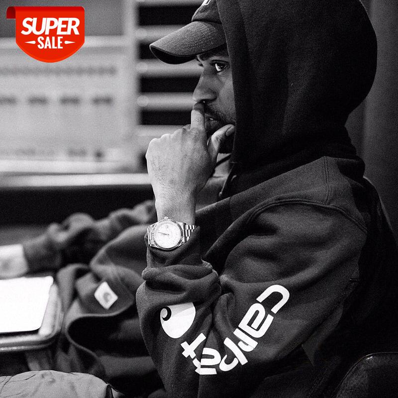 Men's sweater hoodie fashion brand Europe and the United States hip-hop Kanye Carhart student hooded loose jacket women #4L4G, Black
Men's sweater hoodie fashion brand Europe and the United States hip-hop Kanye Carhart student hooded loose jacket women #4L4G, Black