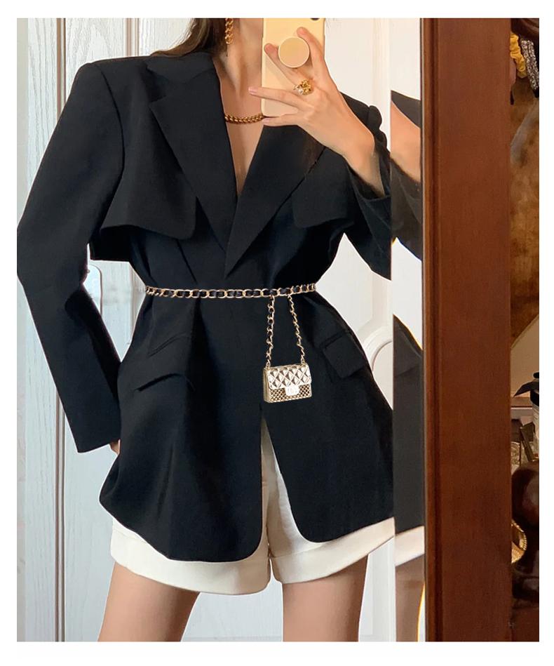 Belts 2021 Trend Fashion Ceinture Femme Luxury Designer Waist Chain Belt Bag Can Opened For Jeans Dress Elegant Aesthetic Accessor, Silver
Belts 2021 Trend Fashion Ceinture Femme Luxury Designer Waist Chain Belt Bag Can Opened For Jeans Dress Elegant Aesthetic Accessor, Silver