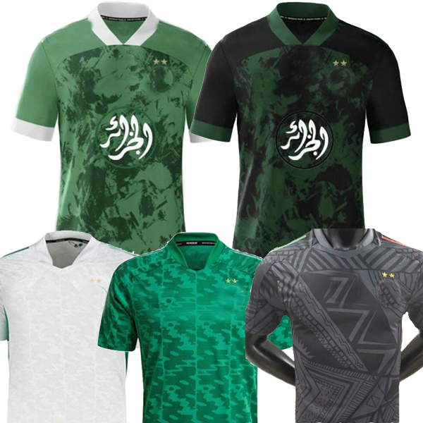 Algerie 2021 home white away green Soccer Jerseys MAHREZ FEGHOULI BENNACER ATAL 20 21 Algeria football kits shirt men + kids sets maillot de foot, Black algeria men
Algerie 2021 home white away green Soccer Jerseys MAHREZ FEGHOULI BENNACER ATAL 20 21 Algeria football kits shirt men + kids sets maillot de foot, Black algeria men