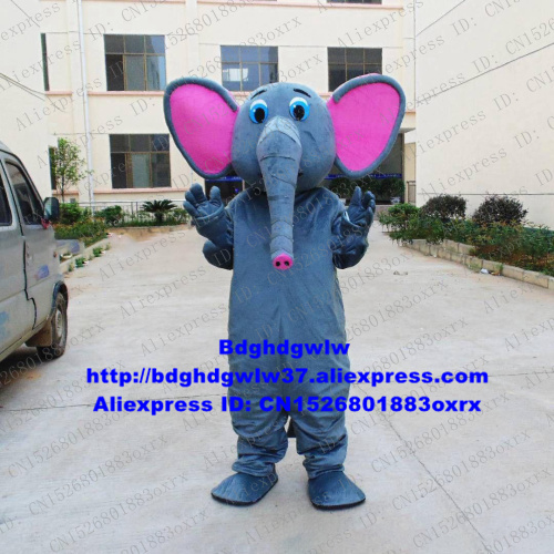 Mascot Costumes Grey Elephant Elephish Mascot Costume Adult Cartoon Character Outfit Suit Canvass Business Orders Costume zx1296, Default color
Mascot Costumes Grey Elephant Elephish Mascot Costume Adult Cartoon Character Outfit Suit Canvass Business Orders Costume zx1296, Default color