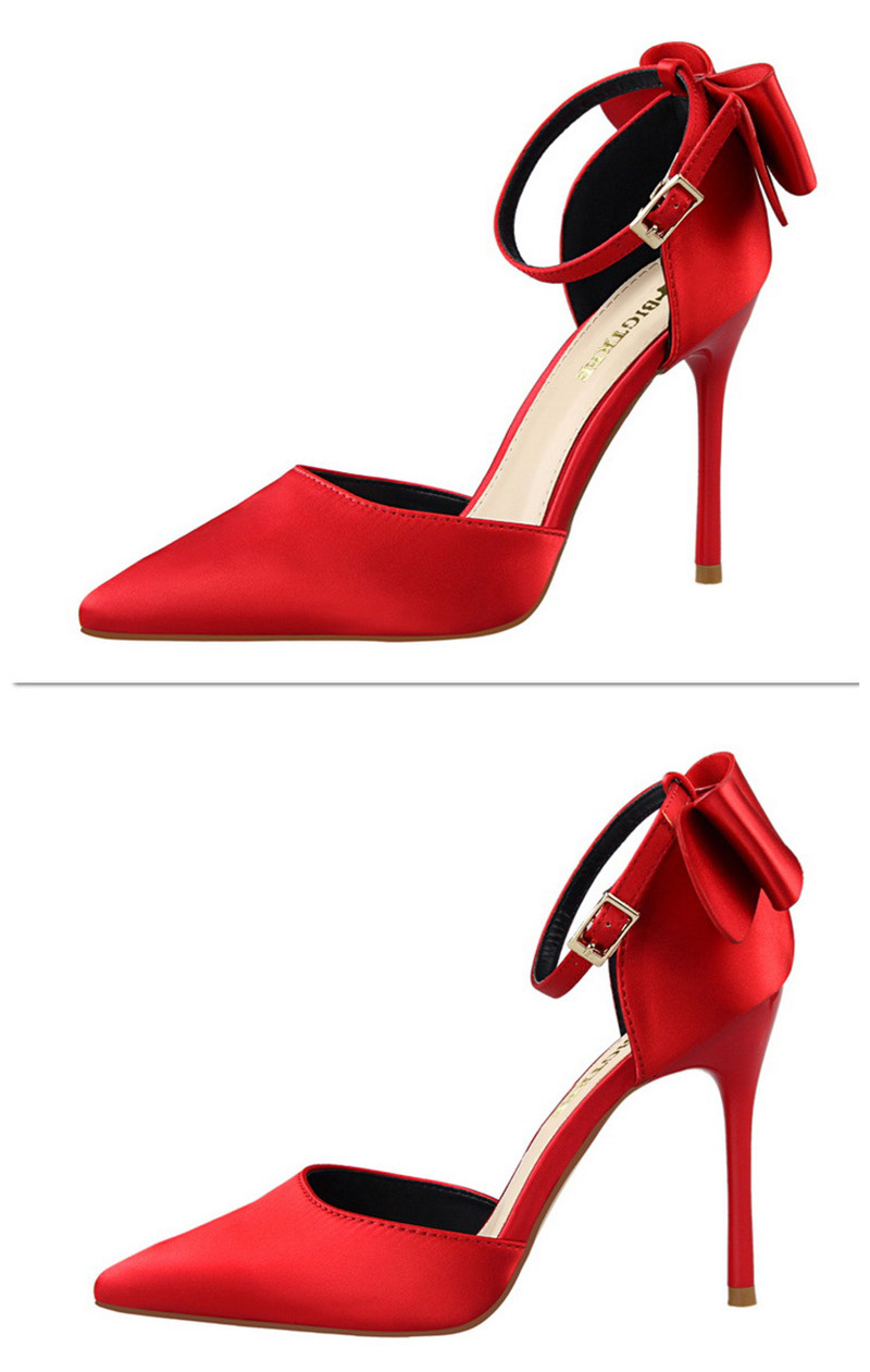 BIGTREE Sandal Casual Bow Shoes Women Pumps Silk High Heels Female Stiletto Red Wedding Shoe Woman Sandals Fast Ship, Black
BIGTREE Sandal Casual Bow Shoes Women Pumps Silk High Heels Female Stiletto Red Wedding Shoe Woman Sandals Fast Ship, Black