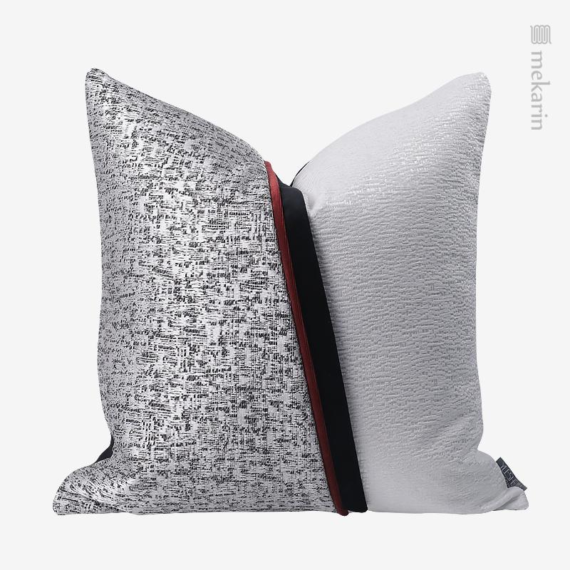 Cushion/Decorative Pillow Designer Original El Living Room Bedroom Sofa Silver Red Stitching Villa Bed And Breakfast Restaurant Cushion
Cushion/Decorative Pillow Designer Original El Living Room Bedroom Sofa Silver Red Stitching Villa Bed And Breakfast Restaurant Cushion