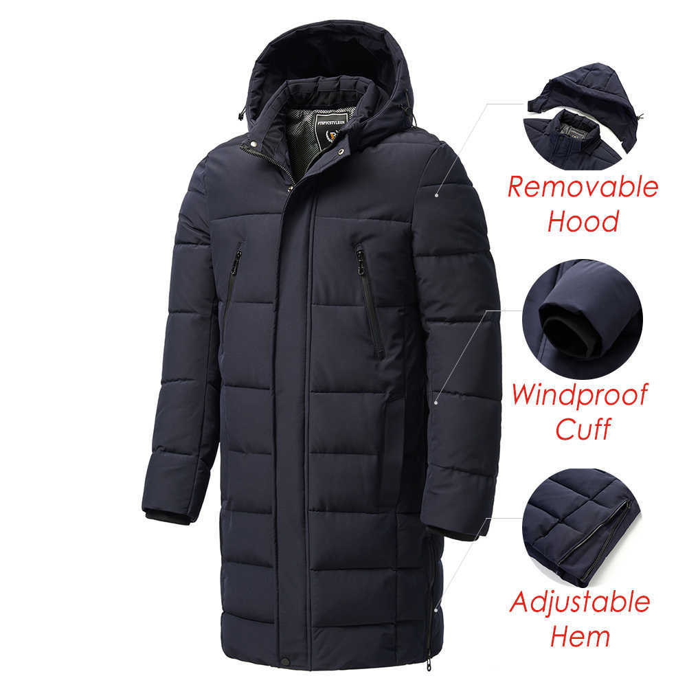 2022DF Men Winter Plus Long Warm Thick Hood Parkas Jacket Coat Men Autumn Outwear Outfits Classic Windproof Pocket Parka, Black
2022DF Men Winter Plus Long Warm Thick Hood Parkas Jacket Coat Men Autumn Outwear Outfits Classic Windproof Pocket Parka, Black