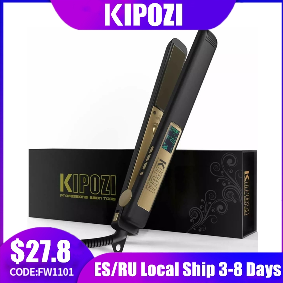Hair Straightener Professional Titanium Flat Iron Digital LCD Display Flat Iron Hair Straightener for Women Widen Panel
Hair Straightener Professional Titanium Flat Iron Digital LCD Display Flat Iron Hair Straightener for Women Widen Panel