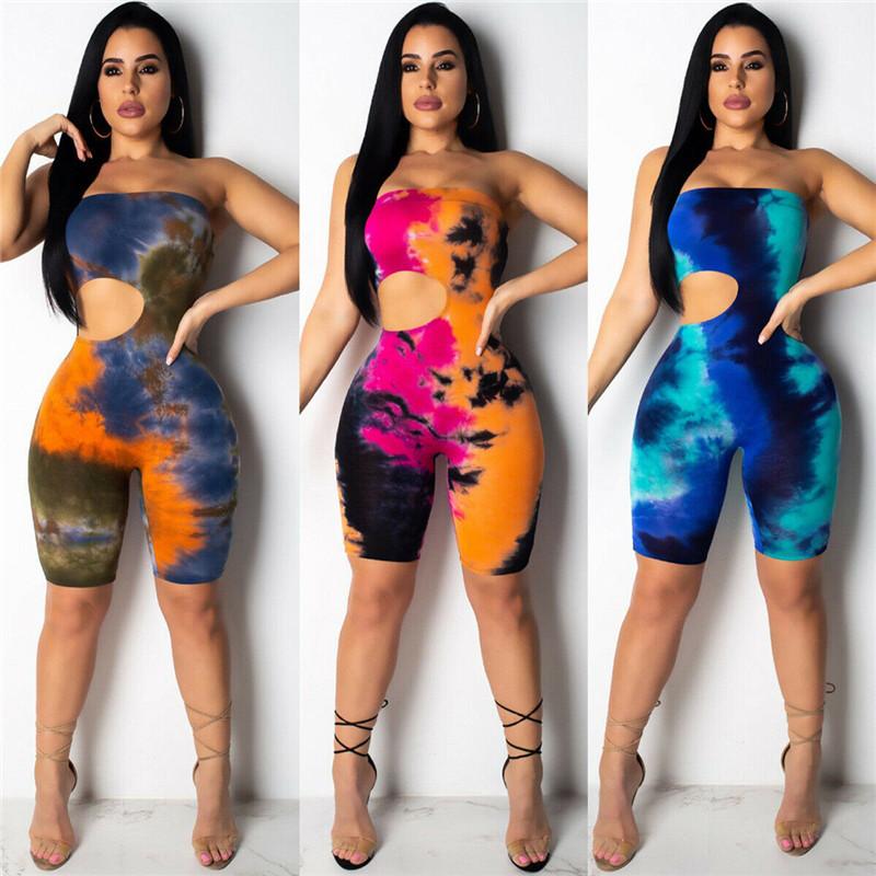 Women's Jumpsuits & Rompers Strapless Shoulder Jumpsuit Sexy Bodysuit Summer Colorful Holes, Black;white
Women's Jumpsuits & Rompers Strapless Shoulder Jumpsuit Sexy Bodysuit Summer Colorful Holes, Black;white