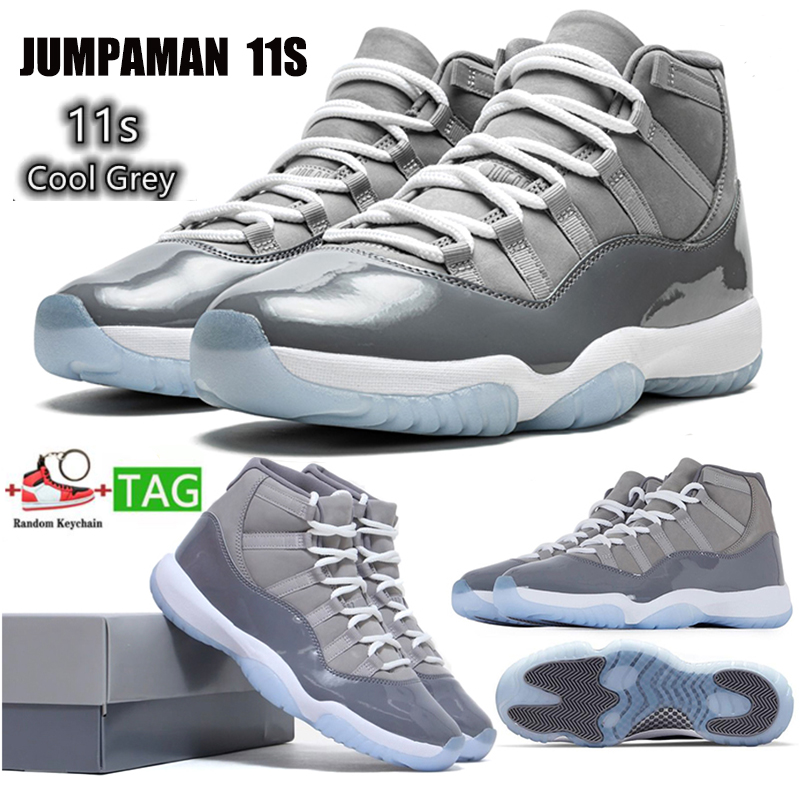 New 11 11s 2022 Jumpman Basketball Shoes Fashion Cool Grey High Low Mens Womens Designer Trainers Shoe With Box Keychain Tag Size US 5.5 -13 Sneakers, Cool grey 40-47
New 11 11s 2022 Jumpman Basketball Shoes Fashion Cool Grey High Low Mens Womens Designer Trainers Shoe With Box Keychain Tag Size US 5.5 -13 Sneakers, Cool grey 40-47