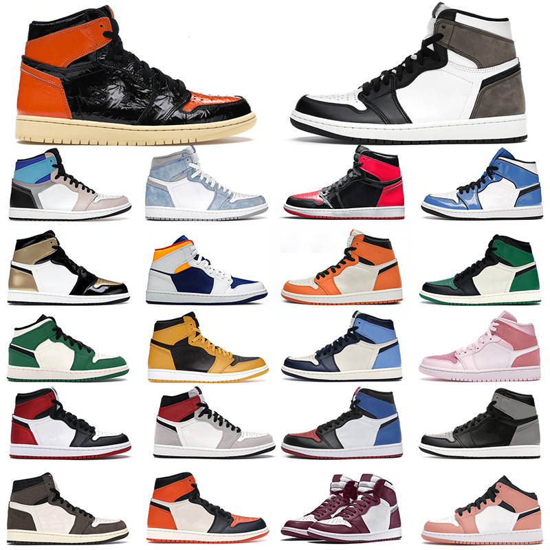 1s jumpman basketball shoes high OG mid 1 Tie Dye White Shadow Turf Orange Bordeaux Dark Mocha Silver Toe Shattered Backboard men women trai
1s jumpman basketball shoes high OG mid 1 Tie Dye White Shadow Turf Orange Bordeaux Dark Mocha Silver Toe Shattered Backboard men women trai