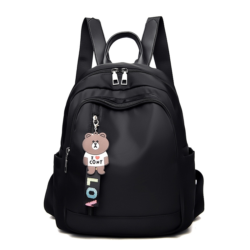 New Korean backpack new women's bag Oxford cloth Travel Backpack fashion leisure girl schoolbag, Black
New Korean backpack new women's bag Oxford cloth Travel Backpack fashion leisure girl schoolbag, Black